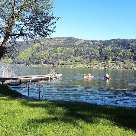 Maren Seeblick Appartement Haus Haensel&Gretel Direkt Am Ossiacher See Mit Hallenbad Skiarena Gerlitzen Stiegl Экстерьер фото