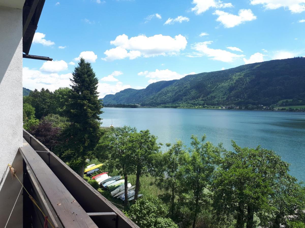 Maren Seeblick Appartement Haus Haensel&Gretel Direkt Am Ossiacher See Mit Hallenbad Stiegl Экстерьер фото